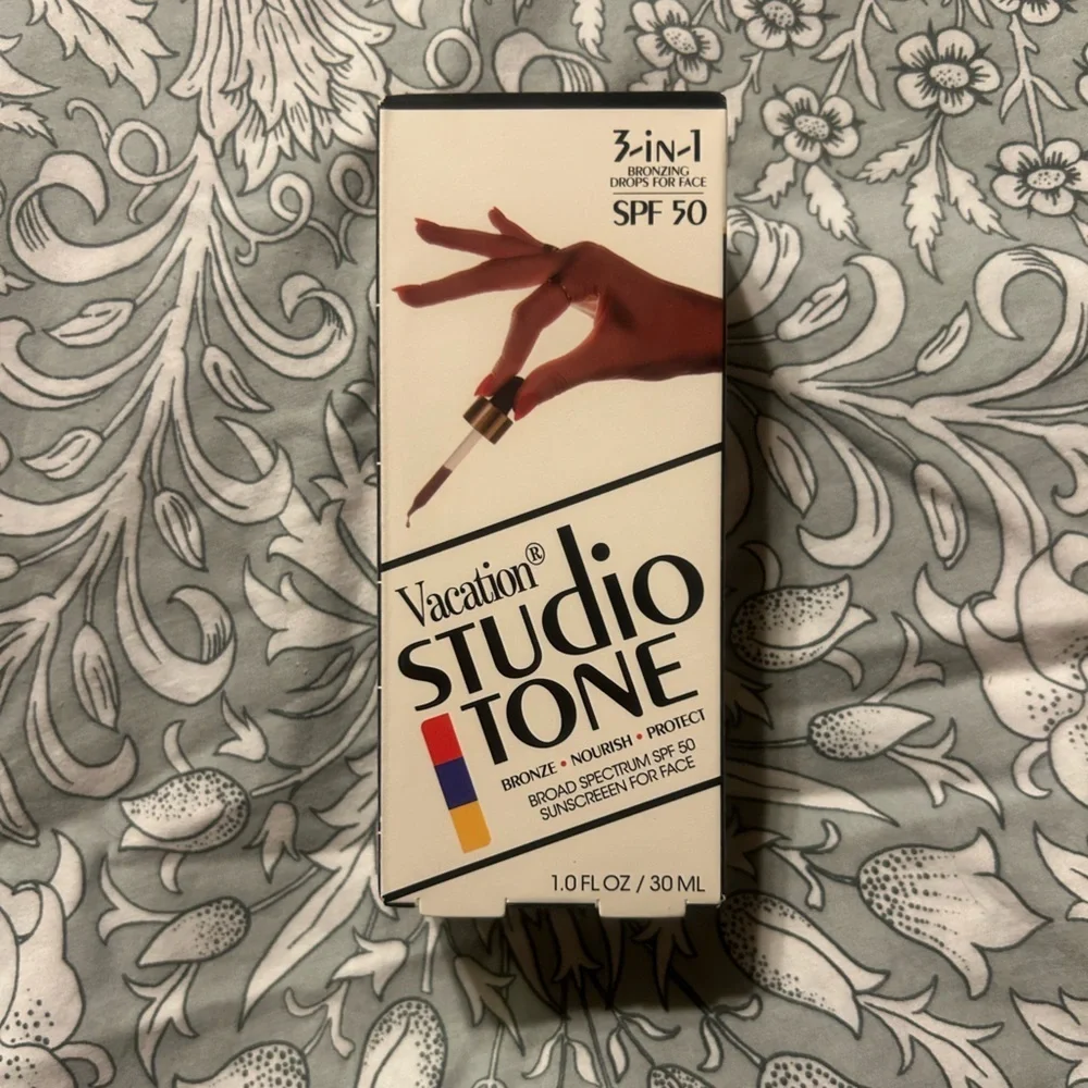 Vacation Studio Tone SPF 50 Bronzing Drops for Face